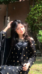 Gotta Patti & Tilla Work Georgette Chiffon Gharara – Restock Alert!