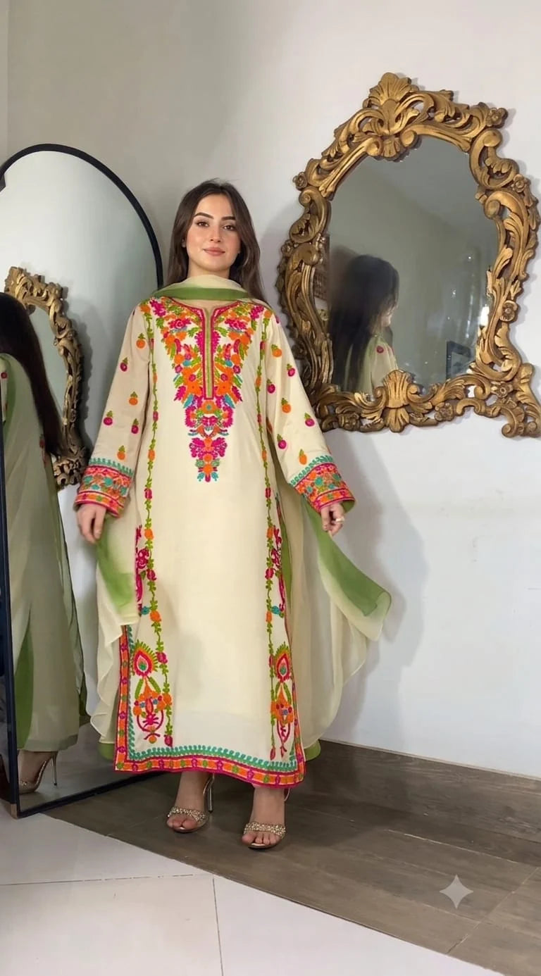Aizal | Silk 3-Piece Pret