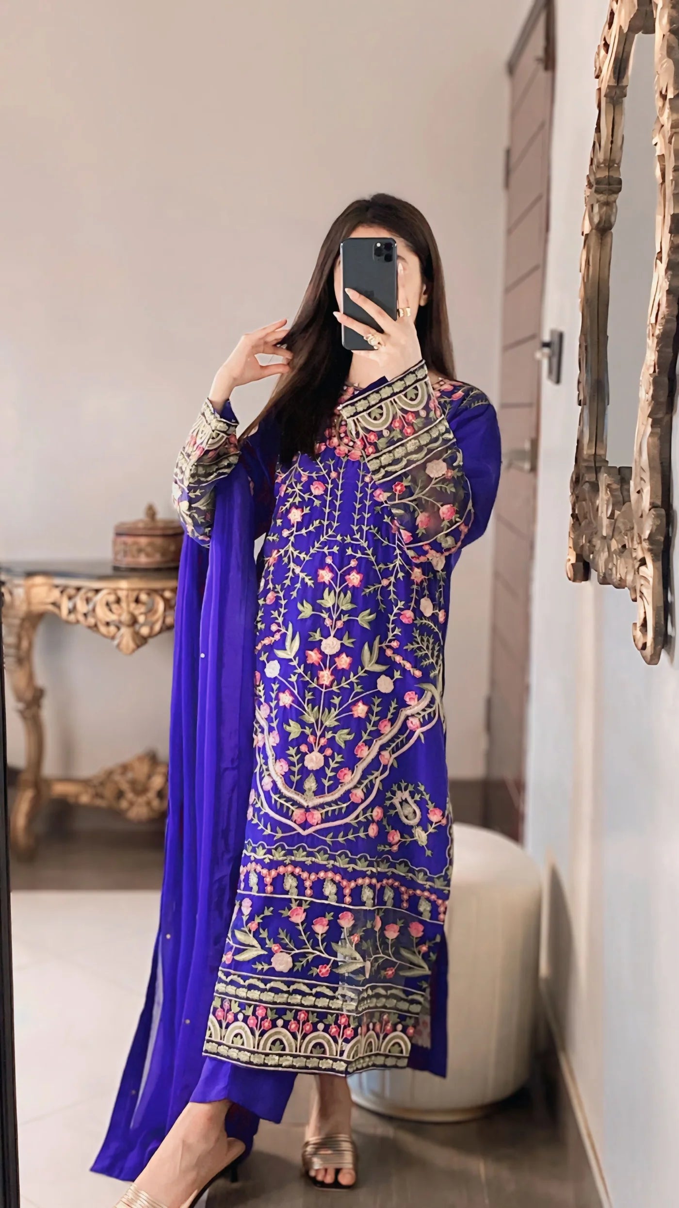 Noor | Silk 3-Piece Pret