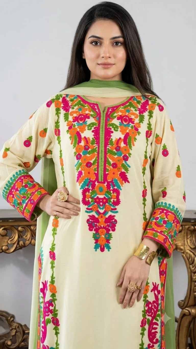 Aizal | Silk 3-Piece Pret